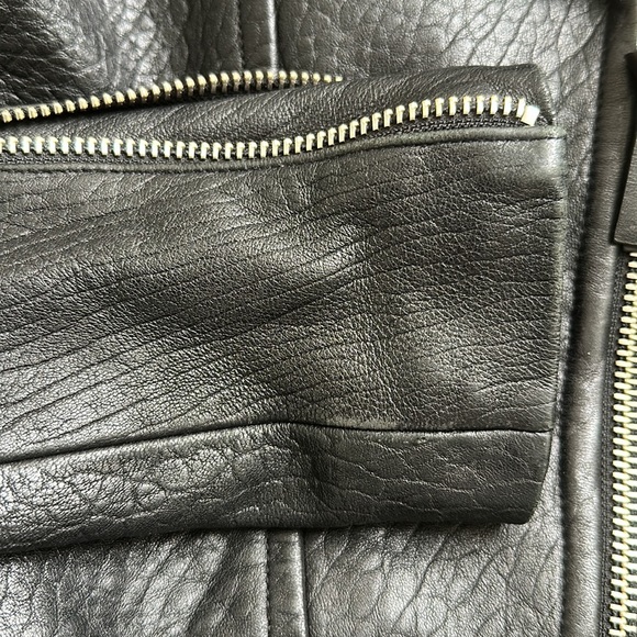 MACKAGE X ARITZIA RUMER exclusive LEATHER Motorcycle JACKET XS - Picture 4 of 12